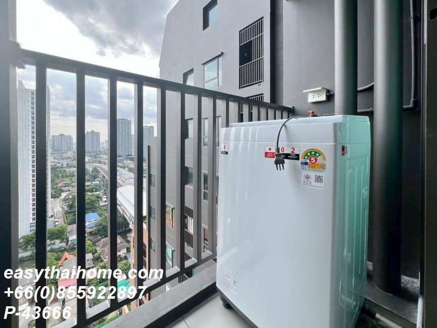 รูป P-43666 ให้เช่า คอนโด ริช พอยท์ @ บีทีเอส วุฒากาศ , Talat Phlu, Thon Buri, Bangkok พร้อมอยู่ ราคาถูก Line Id @easythaihome 085-592-2897 - รูปที่ 6/15