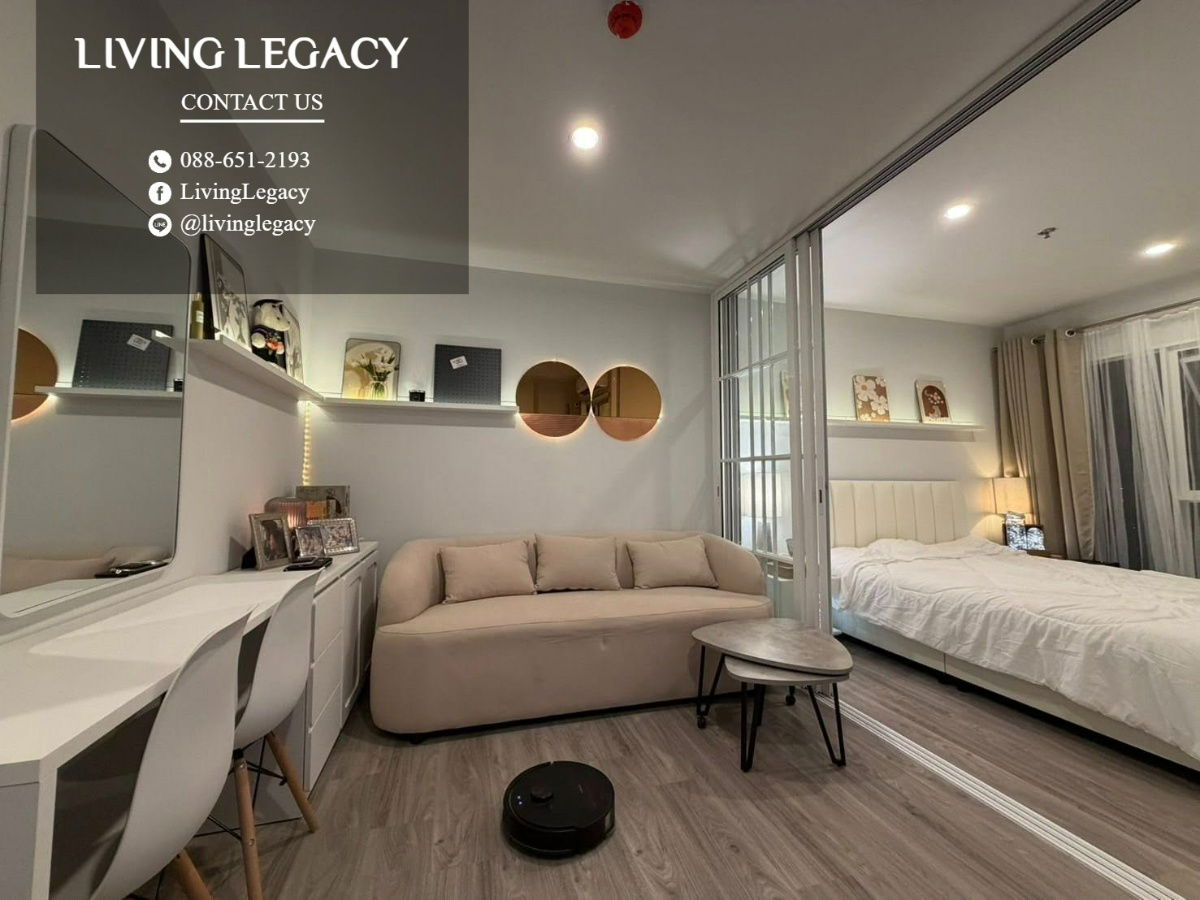 picture T6QA4X Condo For Rent Regent Home Bangna 28 Sq.M. Floor 26 Building A line id : @livinglegacy - 4/6
