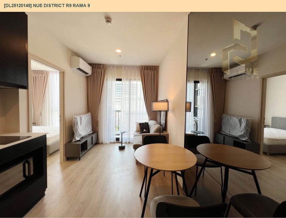 รูป DL25120149 ให้เช่าคอนโด นิว ดิสทริค อาร์ไนน์ พระราม 9 (Nue District R9 Rama 9) ใกล้ - พร้อมเข้าอยู่ โทรด่วน 0638692663 LineID @897iyzll - รูปที่ 3/7