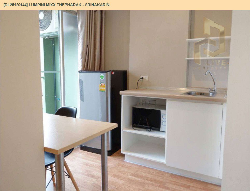 picture DL25120144 Condo for rent, Lumpini Mixx Thepharak - Srinakarin near -, ready to move in, call urgently 0638692663 LineID @655ebbvc - 6/8