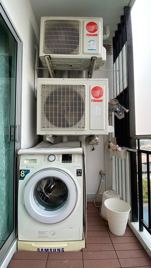 รูป 1-Bedroom, 46 sqm, fully furnished condo with pool view for rent. - รูปที่ 12/16