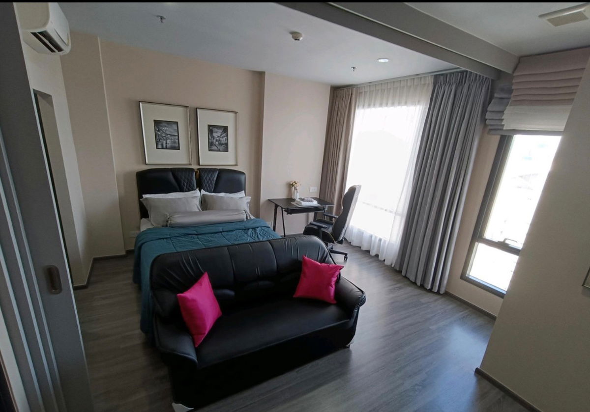 picture For rent: Ideo Mobi Rangnam, beautiful, cheap, good location, ready to move in, near BTS Victory Monument. Interested? Add me on Line @841qqlnr - 2/12