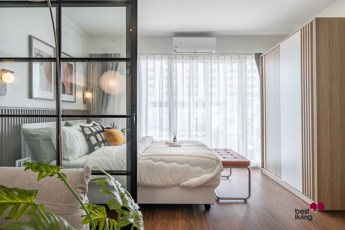 picture Rare 1-bed 40 sq.m. with south balcony and all-day cool airflow breez - 1/5