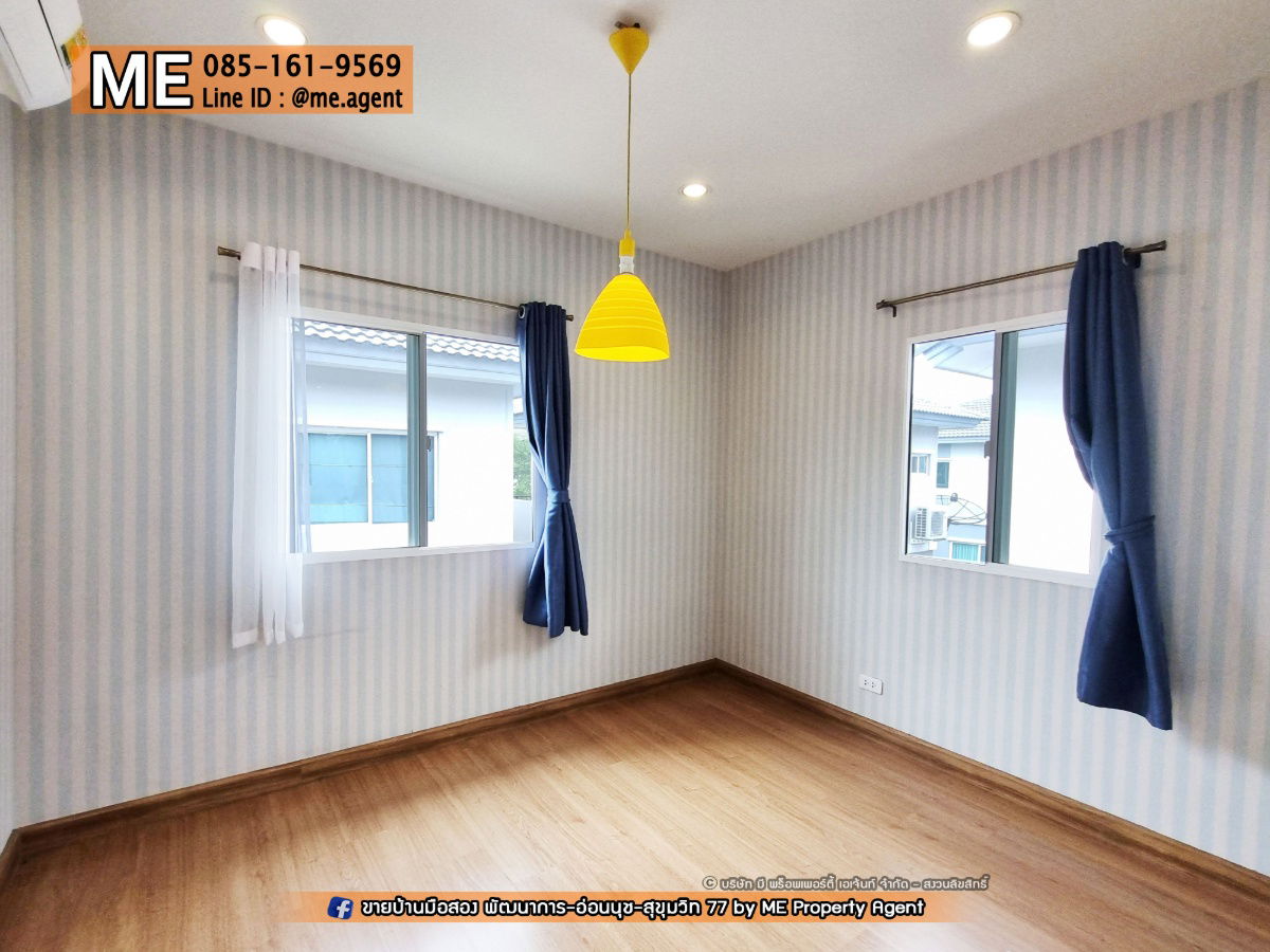 picture For Sale Single House Passorn Prestige Luxe Pattanakarn 44 near Airport Link Ramkhamhaeng, call 064-954-9619 (BD18-45) - 12/24