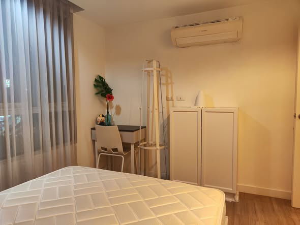 picture ✨#OL2308_238 ✨𝗙𝗼𝗿 𝗥𝗲𝗻𝘁1️⃣8️⃣k.🔥🔥 #Near MRT Suthisan ✨#Available room, can make an appointment to view Condo The Kris 7-Ratchada 17 - 4/5