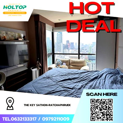 คอนโด BTS เซนต์หลุยส์ : #Z3464💥 031268 🔥 ขายคอนโด The Address Sathon