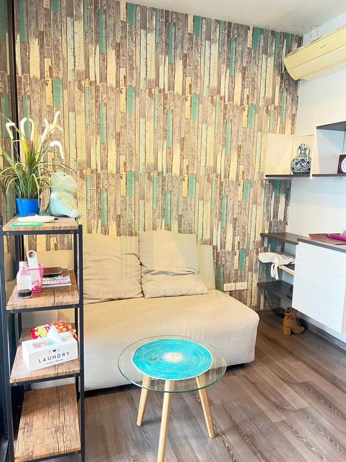 picture 📌 For Rent Condo THE BASE PARK WEST SUKHUMVIT 77 Building 1, Floor 7,1 bed room, Room size 27 sqm - 3/8