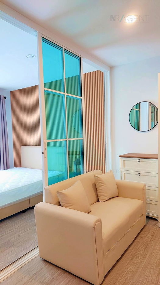 รูป ให้เช่าคอนโด รีเจ้นท์ โฮม บางนา อาคาร B ชั้น 10 1 ห้องนอน ขนาด 28 ตรม ใกล้ BTS บางนา - รูปที่ 6/8