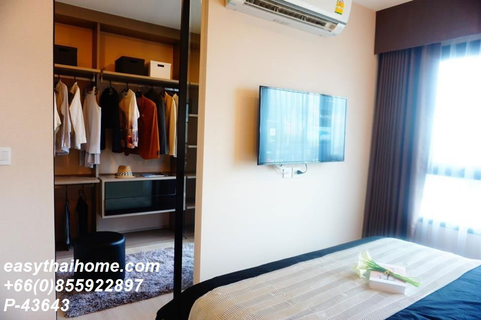 รูป P-43643 ให้เช่า คอนโด ไลฟ์ อโศก Thanon Asok - Din Daeng, Bang Kapi, Huai Khwang, Bangkok พร้อมอยู่ ราคาถูก Line Id @easythaihome 085-592-2897  - รูปที่ 3/9