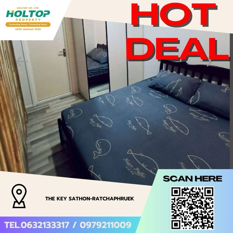 picture #Z3463💥 031268 🔥Condo for rent: The Key Sathon-Ratchaphruek - 1/9
