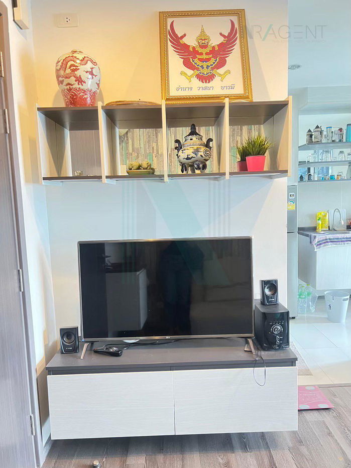 picture 🔺 For Rent Condo THE BASE PARK WEST SUKHUMVIT 77 Building 1, Floor 7,1 bed room, Room size 27 sqm - 1/8