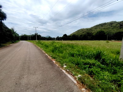 ที่ดิน ปราณบุรี ประจวบคีรีขันธ์ : ด่วน! ขายที่ดิน 5-1-44 ไร่ แปลงมุมขนาดใหญ่  ใกล้หาดปากน้ำปราณและเขากะโหลก