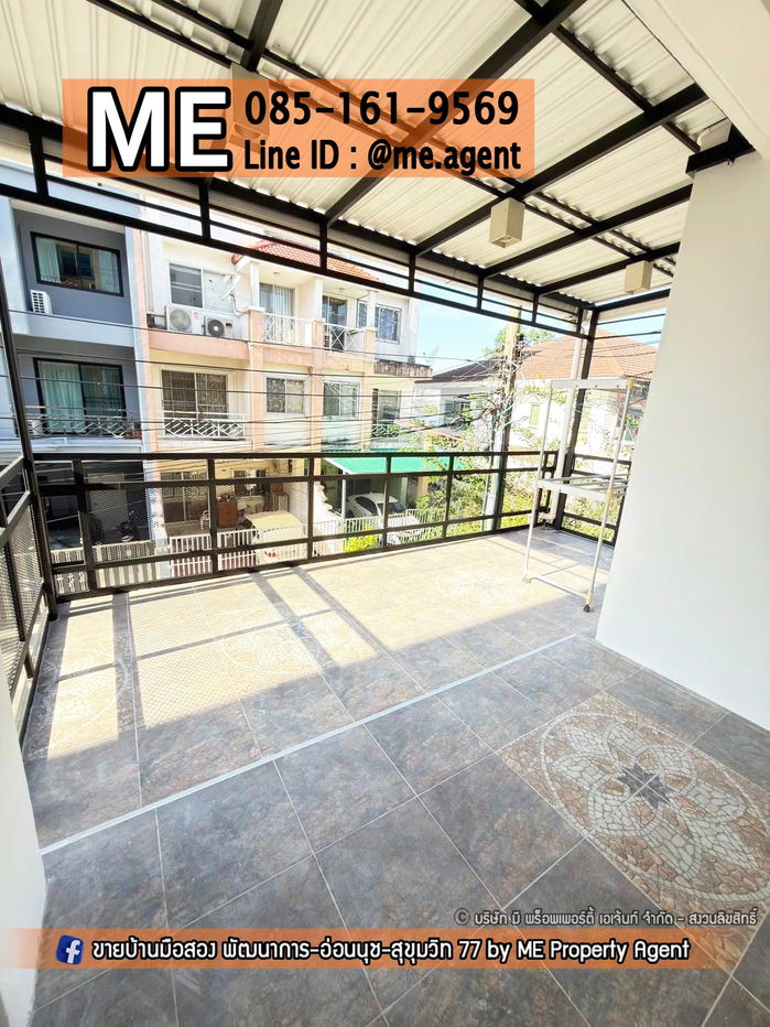 รูป ให้เช่า ทาวน์โฮม 4 ชั้น ซิตี้พาร์ค พัฒนาการ 38 พร้อมเฟอร์ เข้าอยู่ได้เลย เดินทางสะดวก ใกล้เอกมัย-ทองหล่อ-สุขุมมวิท โทร 064-954-9619 (RTR17-19) - รูปที่ 11/14