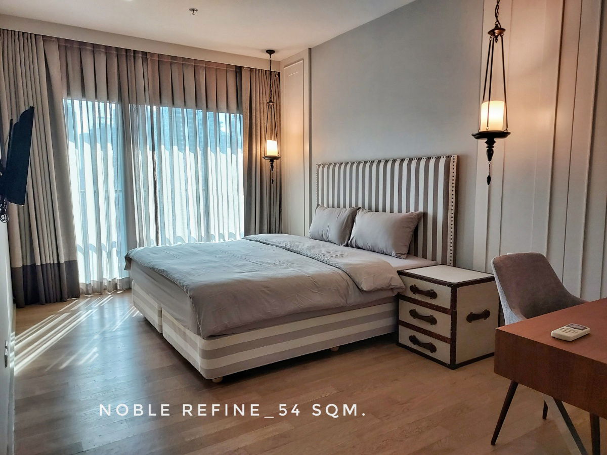 รูป 🎉For Rent-1 Bedroom at Noble Refine Sukhumvit26, Interior with modern style near to BTS Phrom phong station/Emquartier/Emporium - รูปที่ 9/17