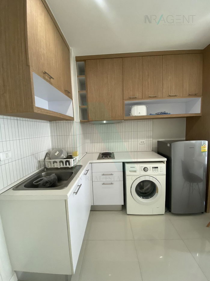 รูป ให้เช่าคอนโด เดอะ มาร์ค รัชดา – แอร์พอร์ตลิ้งค์ อาคาร 1 ชั้น 15 1 ห้องนอน ขนาด 40.00 ตรม ใกล้ ฟอร์จูน รัชดา - รูปที่ 8/8