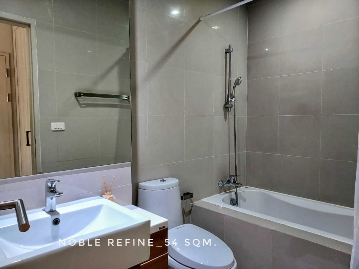 รูป 🎉For Rent-1 Bedroom at Noble Refine Sukhumvit26, Interior with modern style near to BTS Phrom phong station/Emquartier/Emporium - รูปที่ 14/17