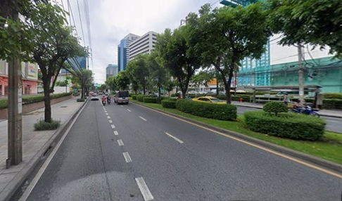 ขายที่ดินแปลงใหญ่ ติดห้าง 2 ฝั่ง บนถนนพระรามที่ 4