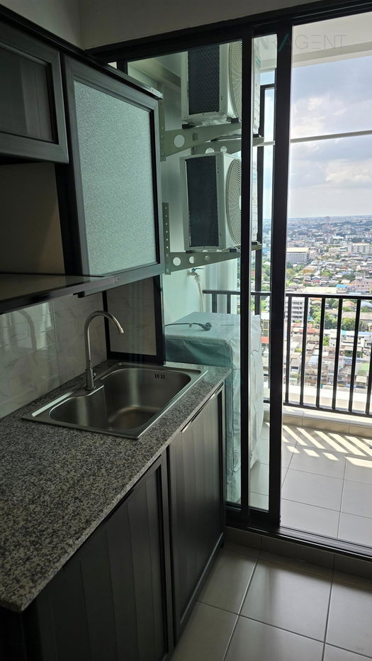 รูป 🚩 ให้เช่าคอนโด รีเจ้นท์ โฮม วุฒากาศ อาคาร 1 ชั้น 28 1 ห้องนอน ขนาด 26 ตรม ใกล้ BTS วุฒากาศ - รูปที่ 5/8