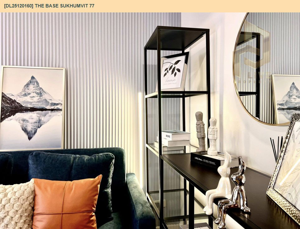 รูป DL25120160 ขายคอนโด เดอะ เบส สุขุมวิท 77 (The Base Sukhumvit 77) ใกล้ BTS อ่อนนุช พร้อมเข้าอยู่ โทรด่วน 0653619502 LineID @534wlwof - รูปที่ 9/13