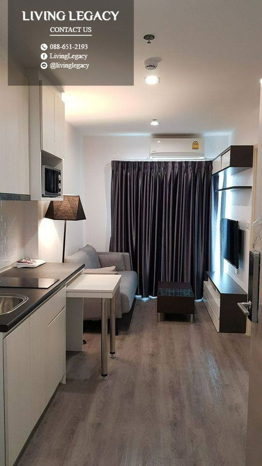 รูป T6QAEO ให้เช่าคอนโด Rich Park @ Triple Station 28 ตร.ม. ชั้น 29 line id : @livinglegacy - รูปที่ 2/9