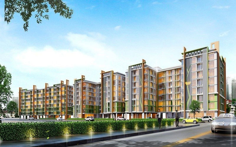 picture MRT Huai Khwang  500 m. Price  15,000 Baht Condo Emerald Residence Ratchada ( Rental ) - 23/25