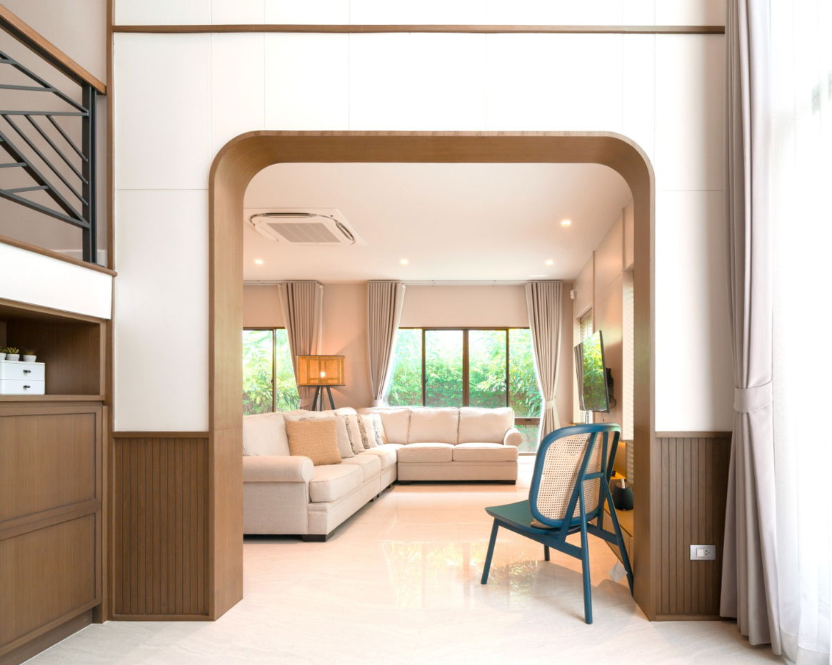 รูป ขายบ้านเดี่ยวบุราสิริ วัชรพล เฟส 2 บ้านใหม่มาก พื้นที่ 101.40 ตร.ว. เฟอร์นิเจอร์และเครื่องใช้ไฟฟ้าครบ พร้อมเข้าอยู่ - รูปที่ 10/28