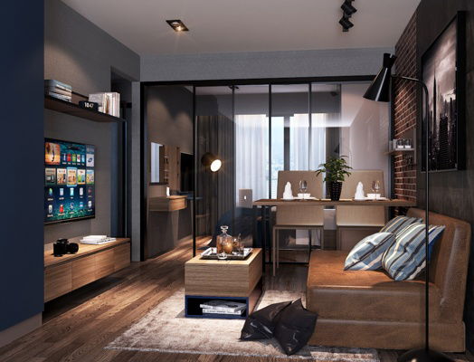 picture ⚡️ Urgent! The Cube Loft Nuanchan for sale with tenant, 2.09 million baht. Call now at 061-919-8080. - 4/9