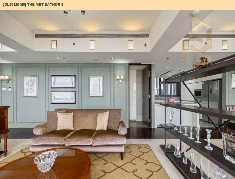 รูป DL25120150 ให้เช่าคอนโด เดอะ เม็ท สาทร (The Met Sathorn) ใกล้ BTS ช่องนนทรี พร้อมเข้าอยู่ โทรด่วน 0653619502 LineID @534wlwof - รูปที่ 7/21
