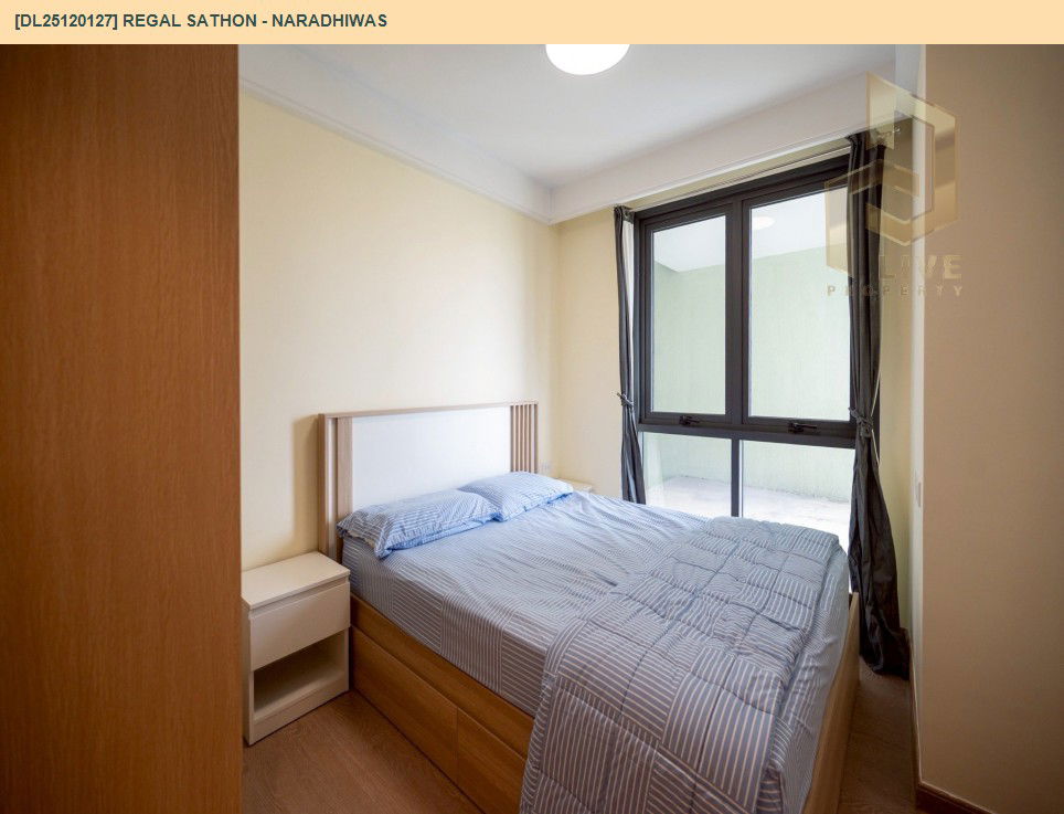 picture DL25120127 Condo for rent, Regal Sathon - Naradhiwas near -, ready to move in, call urgently 0638692663 LineID @534wlwof - 2/13