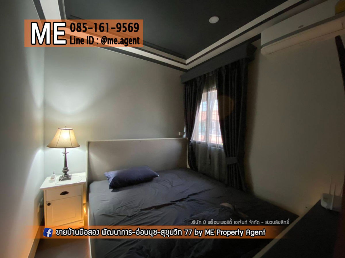 รูป ขาย ทาวน์เฮ้าส์ พฤกษาวิลล์ 73 พัฒนาการ 38 หลังมุม ตกแต่งสวย ใกล้เอกมัย - ทองหล่อ – สุขุมวิท โทร 064-954-9619 (TA71-24) - รูปที่ 15/15