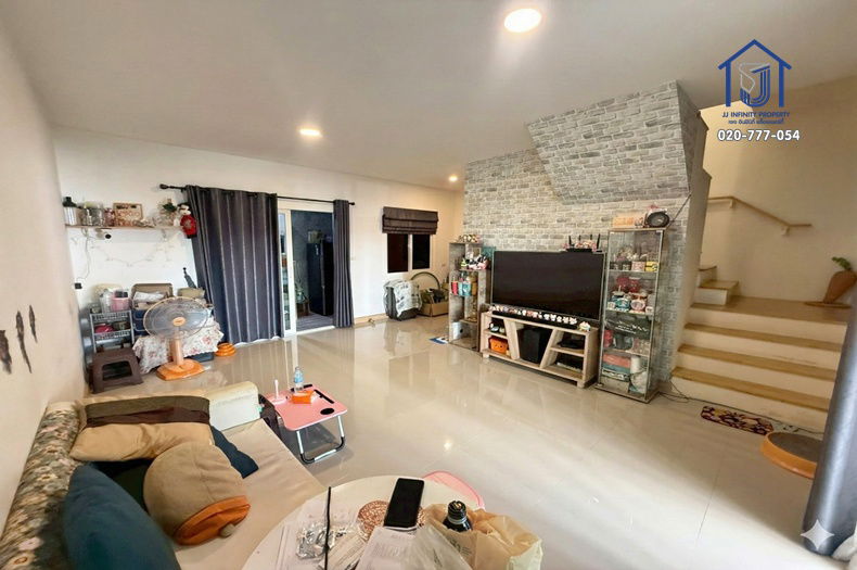 รูป ขายทาวน์โฮม 2 ชั้น คาซ่า ซิตี้ วัชรพล-เพิ่มสิน หลังริม ใกล้ทางด่วนฉลองรัช รถไฟฟ้าสายสีเขียว - รูปที่ 4/13