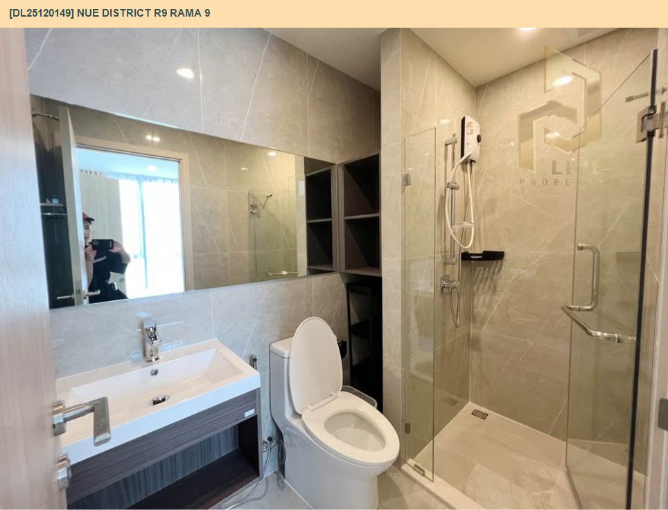 รูป DL25120149 ให้เช่าคอนโด นิว ดิสทริค อาร์ไนน์ พระราม 9 (Nue District R9 Rama 9) ใกล้ - พร้อมเข้าอยู่ โทรด่วน 0638692663 LineID @897iyzll - รูปที่ 6/7