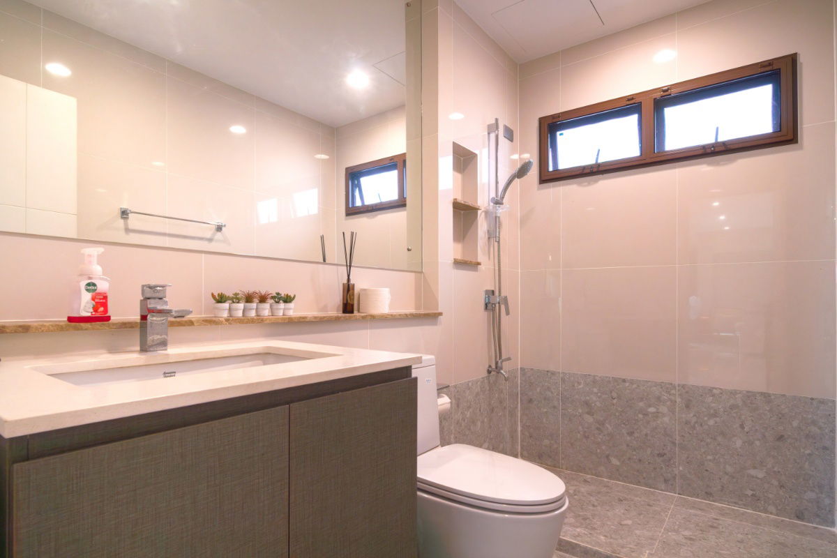 รูป ขายบ้านเดี่ยวบุราสิริ วัชรพล เฟส 2 บ้านใหม่มาก พื้นที่ 101.40 ตร.ว. เฟอร์นิเจอร์และเครื่องใช้ไฟฟ้าครบ พร้อมเข้าอยู่ - รูปที่ 15/28