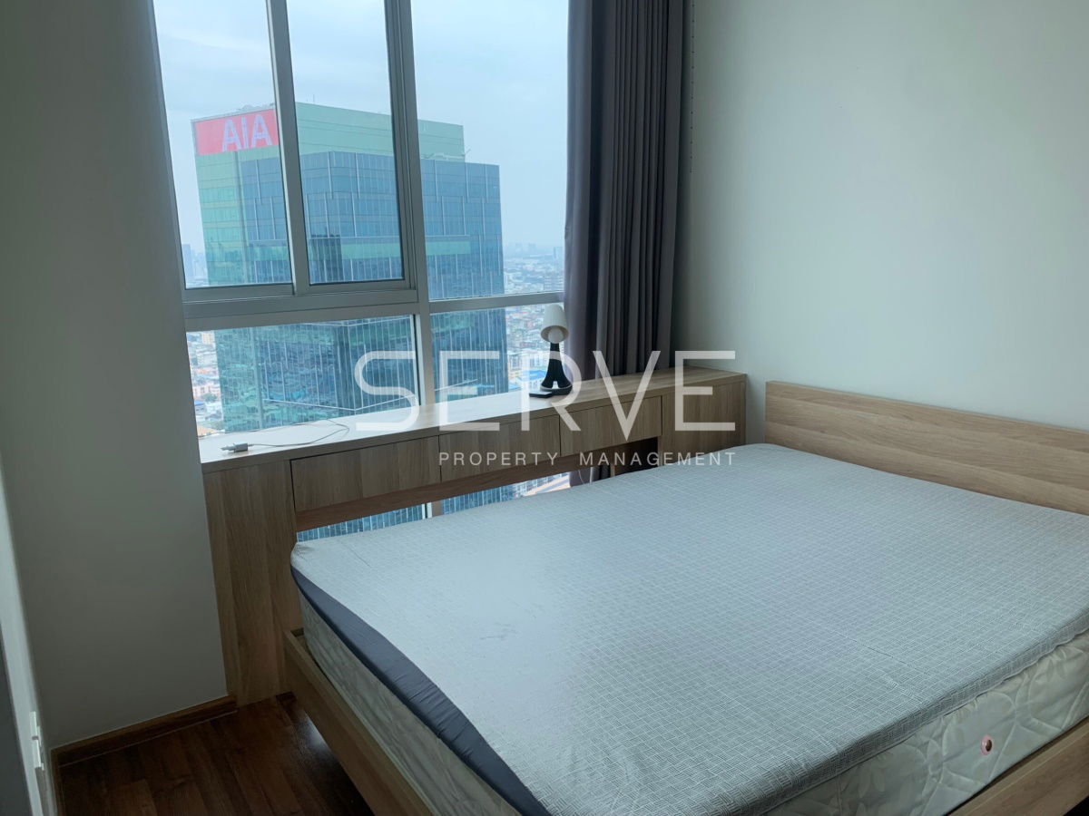 picture 1 Bed  Super High Fl. 35+ Next to MRT Thailand Cultural Centre 80 m @ Noble Revolve Ratchada 2 - 2/8