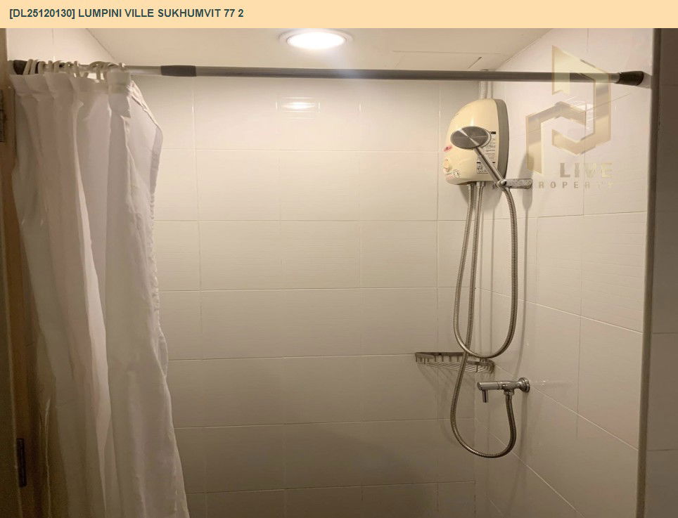 รูป DL25120130 ให้เช่าคอนโด ลุมพินี วิลล์ สุขุมวิท 77 2 (Lumpini Ville Sukhumvit 77 2) ใกล้ BTS อ่อนนุช พร้อมเข้าอยู่ โทรด่วน 0800343450 LineID @655ebbvc - รูปที่ 6/6