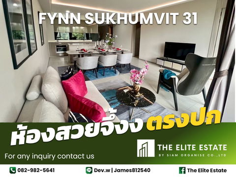 🔑✨ Exclusive Offer – Fully Furnished Condo at FYNN Sukhumvit 31