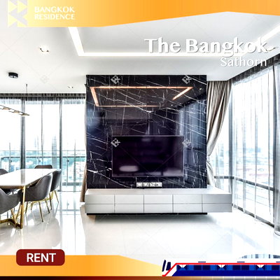 เช่าคอนโด ไอคอนสยาม :  Luxury Living 💎 The Bangkok Sathorn  🛌🏻 ห้องสวย เฟอร์ครบพร้อมอยู่ ใกล้ BTS สุรศักดิ์ 