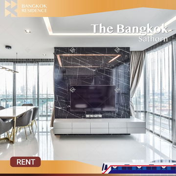  Luxury Living 💎 The Bangkok Sathorn  🛌🏻 ห้องสวย เฟอร์ครบพร้อมอยู่ ใกล้ BTS สุรศักดิ์ 
