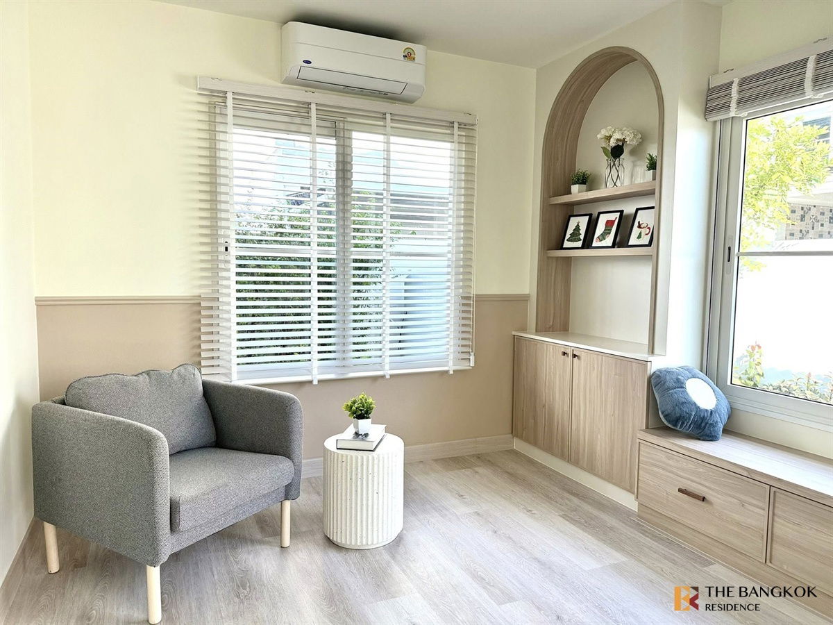 รูป Villaggio 3 Srinakarin-Bangna ⭐ บ้านเดี่ยว 4 ห้องนอน Stylish & Fully Furnished 🛋️ - รูปที่ 2/12
