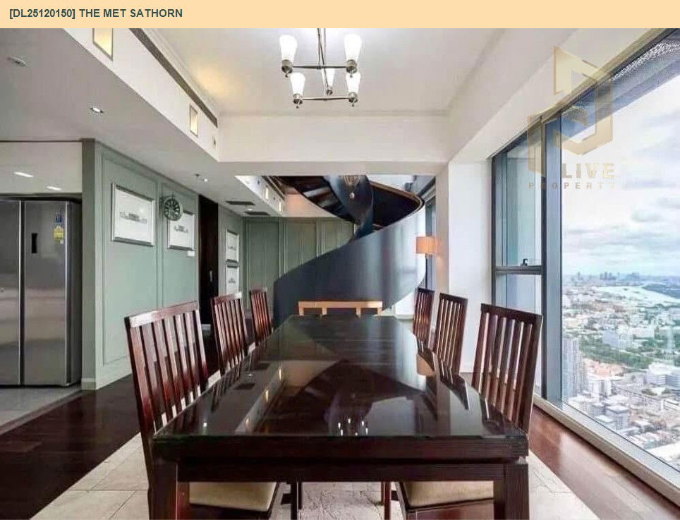 รูป DL25120150 ให้เช่าคอนโด เดอะ เม็ท สาทร (The Met Sathorn) ใกล้ BTS ช่องนนทรี พร้อมเข้าอยู่ โทรด่วน 0653619502 LineID @534wlwof - รูปที่ 10/21