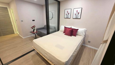 code : E89 ให้เช่าคอนโด แอทโมซ รัชดา–ห้วยขวาง (Atmoz Ratchada–Huaykwang) | ชั้น 7 อาคาร B เฟอร์ครบ เครื่องใช้ไฟฟ้าครบ พร้อมเข้าอยู่