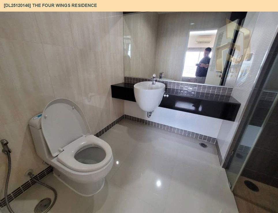picture DL25120146 Condo for sale, The Four Wings Residence near ARL Ban Thap Chang, ready to move in, call urgently 0638692663 LineID @655ebbvc - 8/11