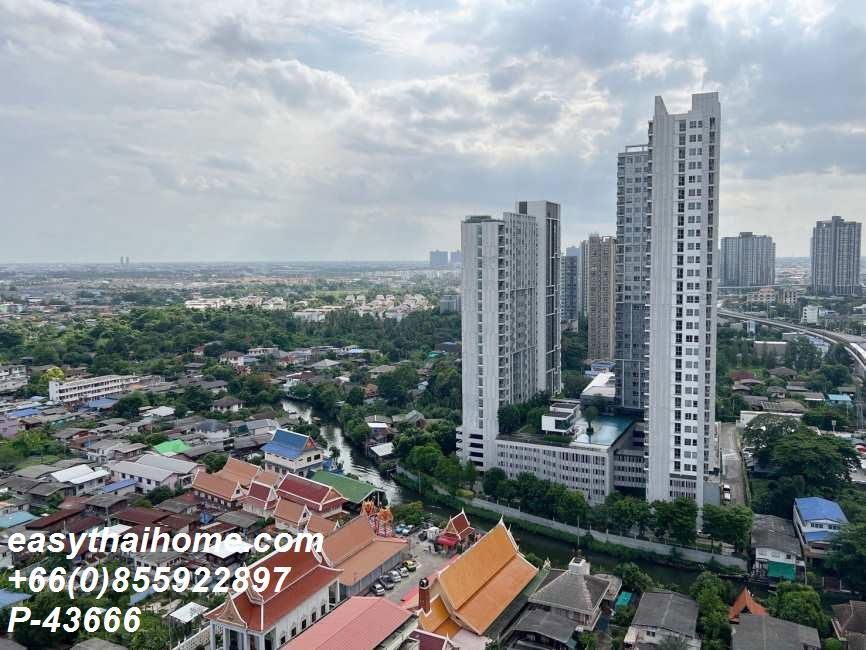 รูป P-43666 ให้เช่า คอนโด ริช พอยท์ @ บีทีเอส วุฒากาศ , Talat Phlu, Thon Buri, Bangkok พร้อมอยู่ ราคาถูก Line Id @easythaihome 085-592-2897 - รูปที่ 9/15