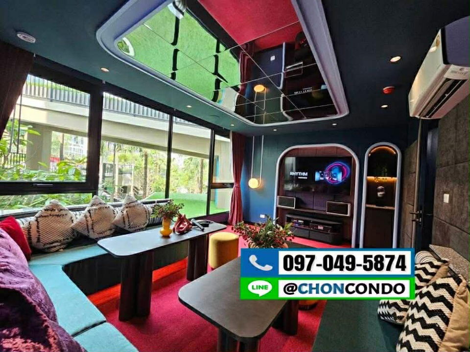 รูป Kave Coco บางแสน ชั้น5  ---------ห้องใหม่+ตกแต่งสวย--------Tel 097-049-5874 (Line: @choncondo มี@ด้วย) - รูปที่ 20/22