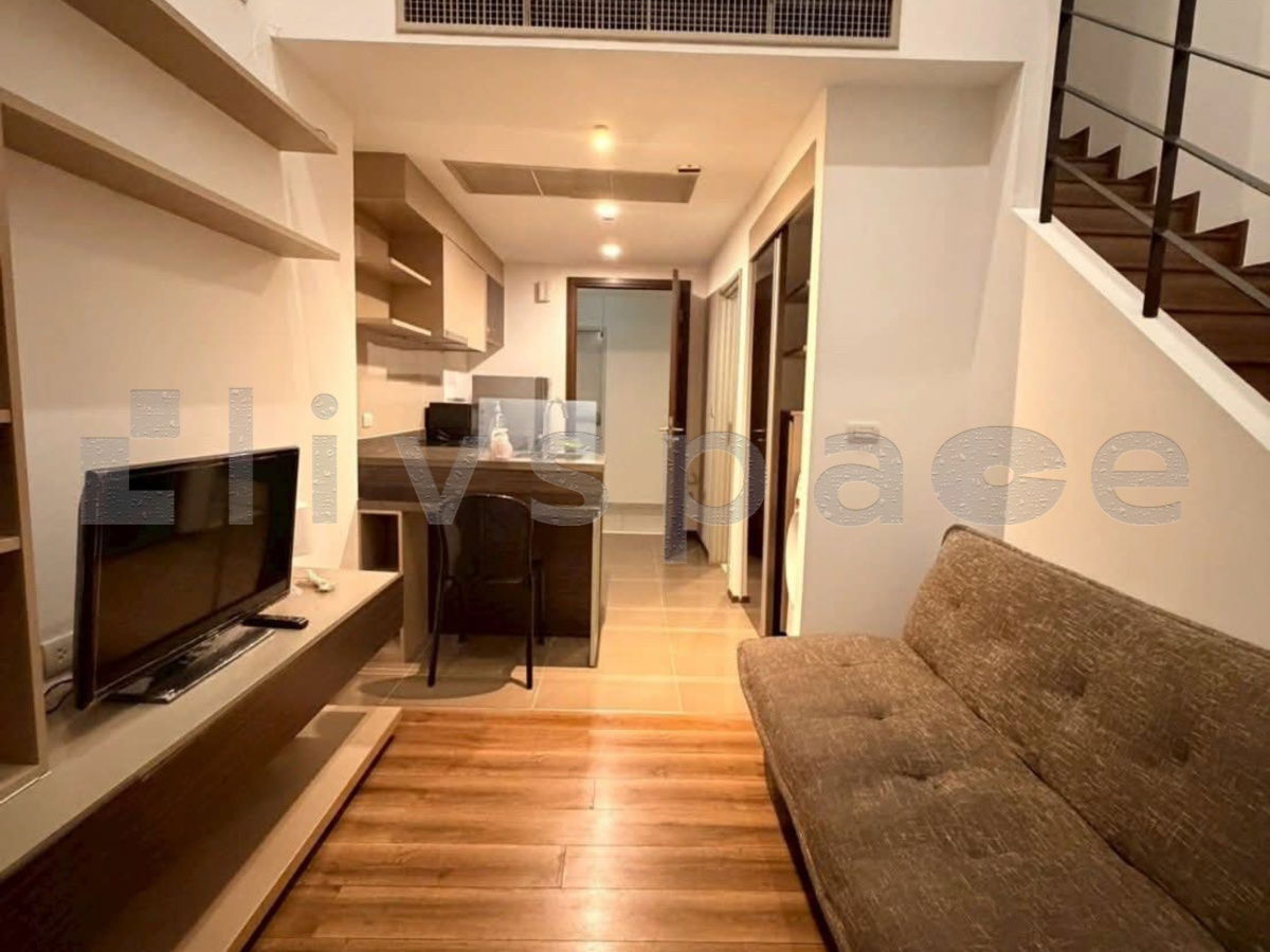picture ▚ LD261ツ For Rent Onyx Phaholyothin 1 Bed Duplex 43 Sqm! ⭐ Unbeatable Price 18k! (20% Below Market) Near BTS Saphan Kwai - 1/7