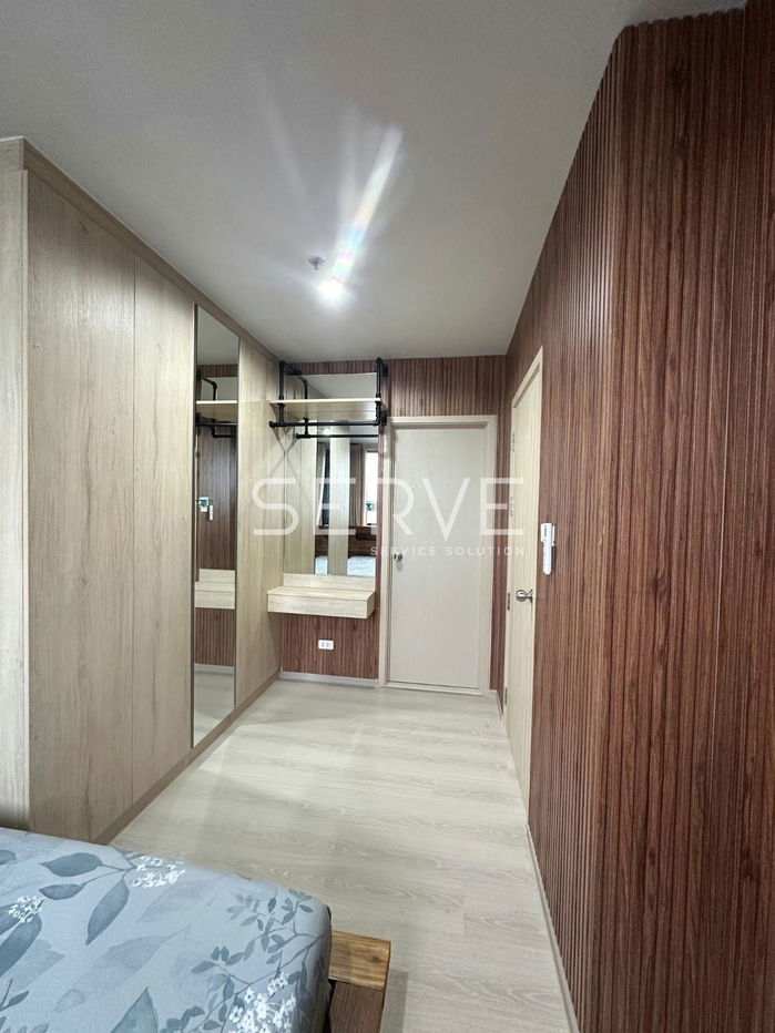 รูป 🔥ห้องกว้าง 1นอน แต่งครบ ชั้นสูงสุด วิวดีมาก เฟอร์จัดเต็ม พร้อมอยู่ คอนโดทำเลดี ใกล้ MRT จุฬาเกษม @ Nue Noble Ngamwongwan  - รูปที่ 6/8