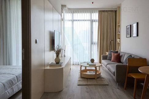 🎊 For Rent Condo RHYTHM EKKAMAI ESTATE Building 1, Floor 12,1 bed room, Room size 35.00 sqm