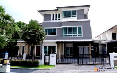 บ้านเดี่ยว เขตสะพานสูง : Grand Bangkok Boulevard Rama 9-Krungthep Kritha ใกล้รถไฟฟ้าสายสีเหลือง – ศรีกรีฑา