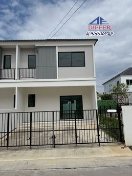 svs299 ให้เช่า ทาวน์โฮม 2 ชั้น The Connect บางนา - ศรีวารี (1)    (บ้านเปล่า) บนถนนวัดศรีวารีน้อย ใกล้สนามบินสุวรรณภูมิ