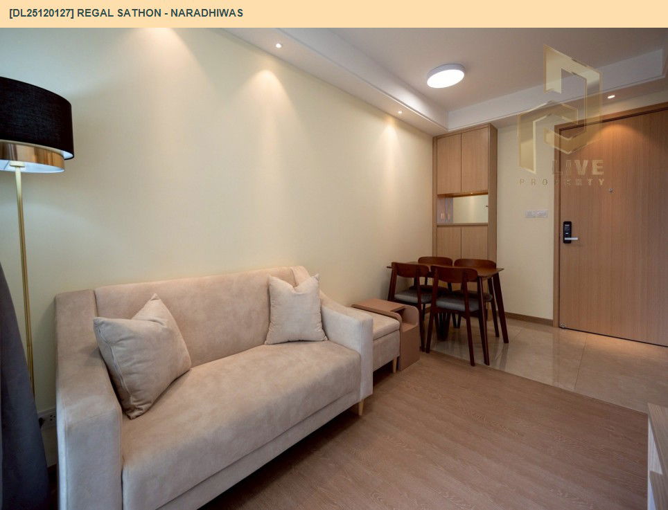 picture DL25120127 Condo for rent, Regal Sathon - Naradhiwas near -, ready to move in, call urgently 0638692663 LineID @534wlwof - 8/13